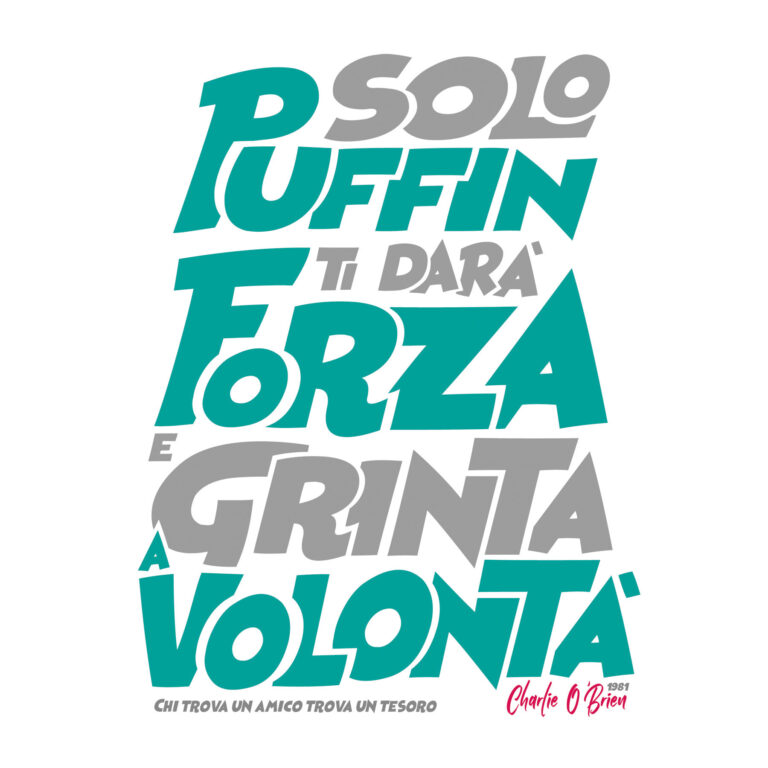 Solo puffin ti darà forza e grinta a volontà – V1