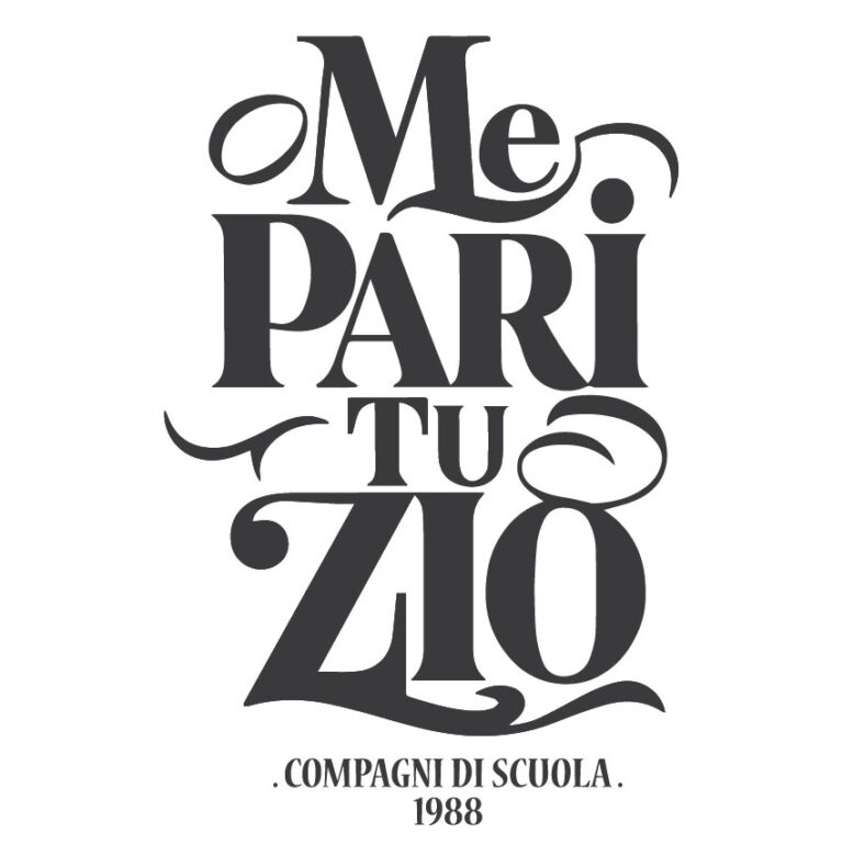Guardate com’eri, guardate come sei. Me pari tu zio – Grafica